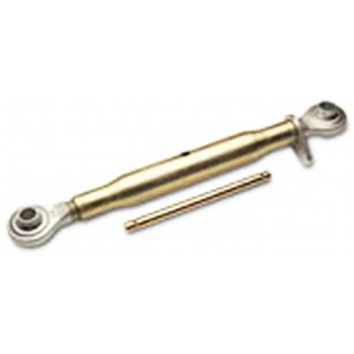 212 MAIN Zinc Plated Adjustable Tractor Top Link (Double HH 22510 Model) - 16 in. Adjustable Top Links for Farm Implements, With Closed and Open Length Dimensions
