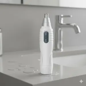 Multi-Purpose Electric Hair Trimmer: Painless Grooming Kit for Men & Women. High Quality Trimmer, Waterproof USB-C Charging, Ceramic Blades, Low Noise, Travel Lock. Safe Eyebrow, Nose, Ear & Sideburn Trimming, Ergonomic Grip. Long Battery Life.