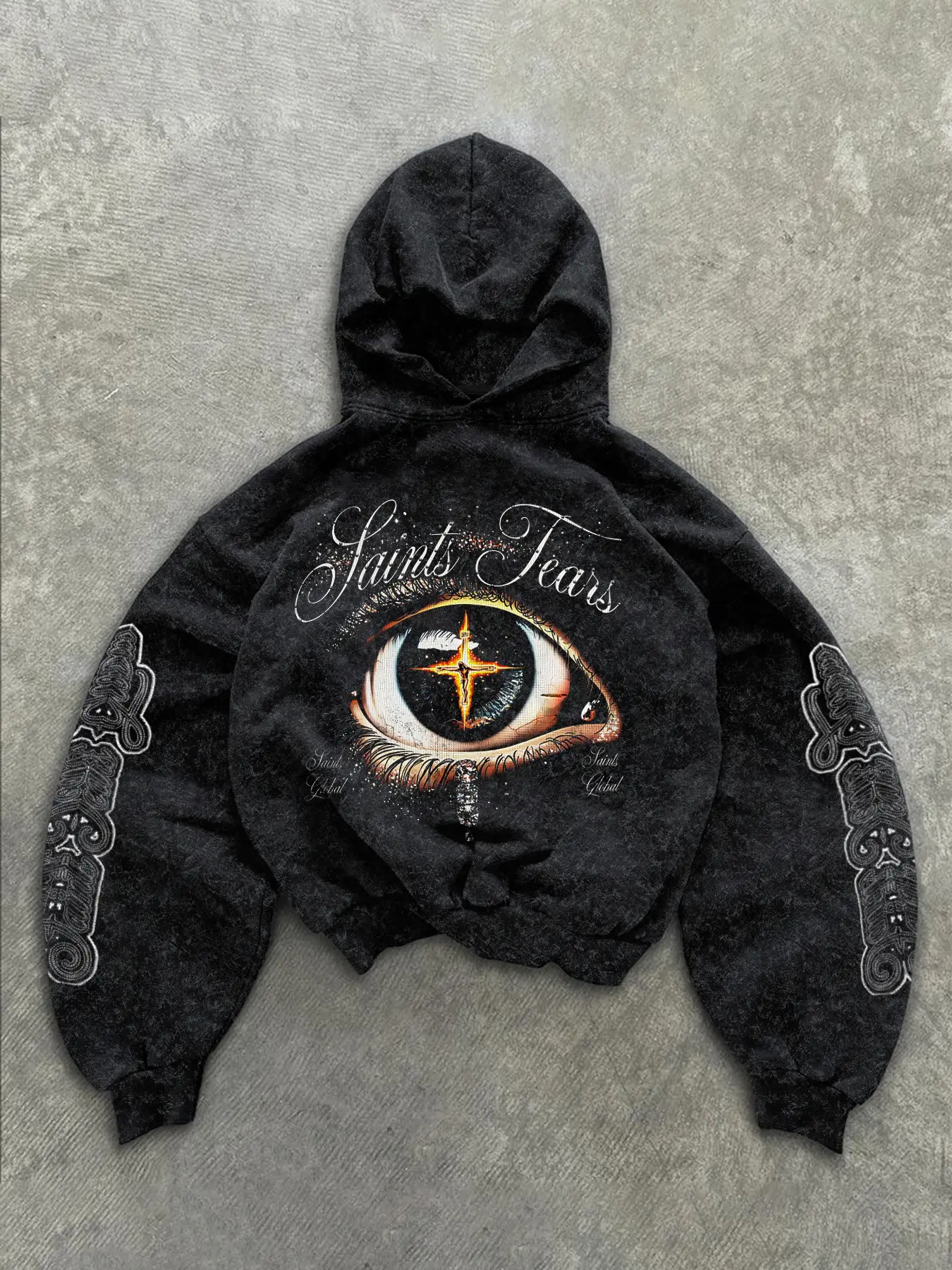 Men's Casual Hooded Sweatshirt, Jesus Print, Religious Sweatshirt Gift, Soft Fabric, Comfortable Fit, Ideal Gift, Perfect for Daily Wear, All Seasons, Graphic Print Hoodie