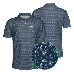 Masters Inspired Golf Polo 2026 – Men’s Athletic Fit, Comfortable Breathable Fabric