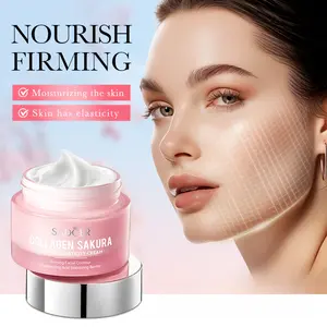 Cherry Blossom Collagen Facial Firming and Moisturizing Cream,Long-lasting moisturizing.Firm skin,Awaken skin vitality