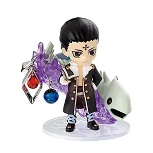 5cm Genuine Anime Model Hunter X Hunter Rement Desk Decor Collection Mini Figure Toys Zoldyck Killua Gon Leorio Chrollo Hisoka