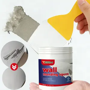Wall Repair Kit, Fast-Drying Wall Patching Paste, 100g/300g/500g + Scraper, DIY Friendly, No Experience Needed, Waterproof Crack-Resistant