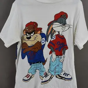 Retro Looney Tunes Taz Bugs Bunny Hip Hop T-Shirt