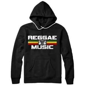 Personalized Reggae Music Rastafari Rasta Jamaica Gift Pullover Hoodie