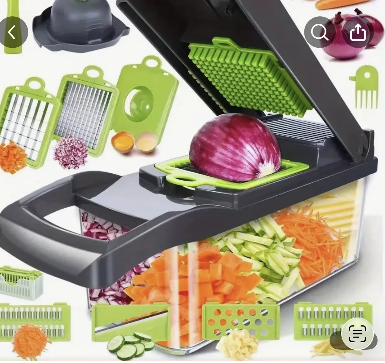 16 piece vegie slicer