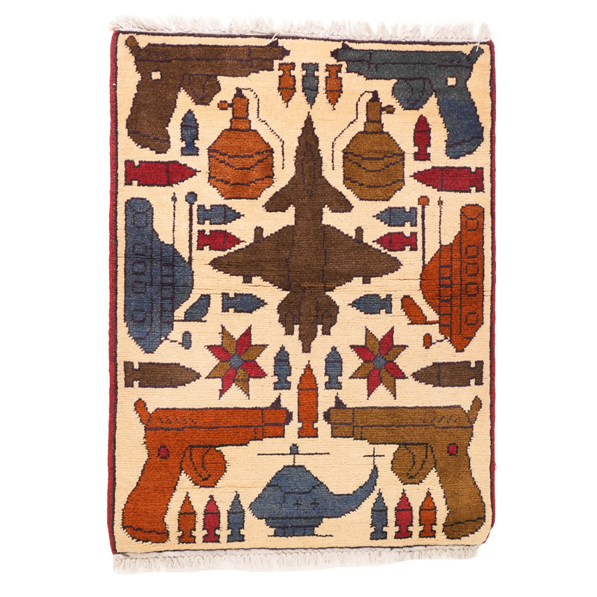 Afghan Pistol Rug Afghan Pistol Rug