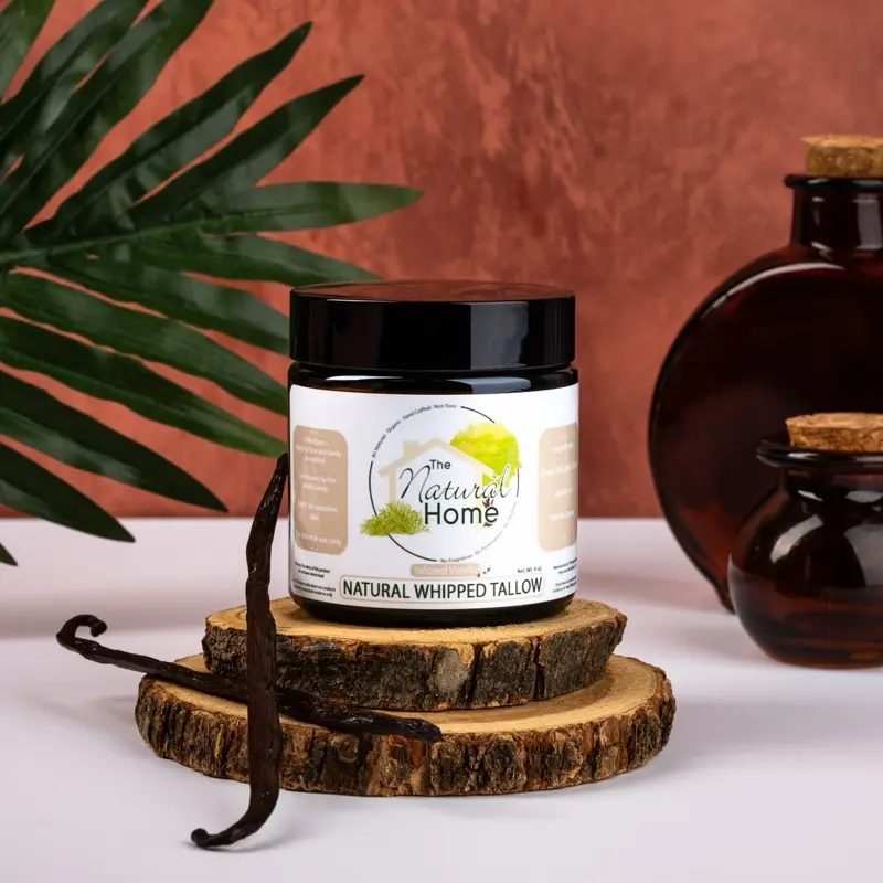 Vanilla Bean Infused Beef Tallow