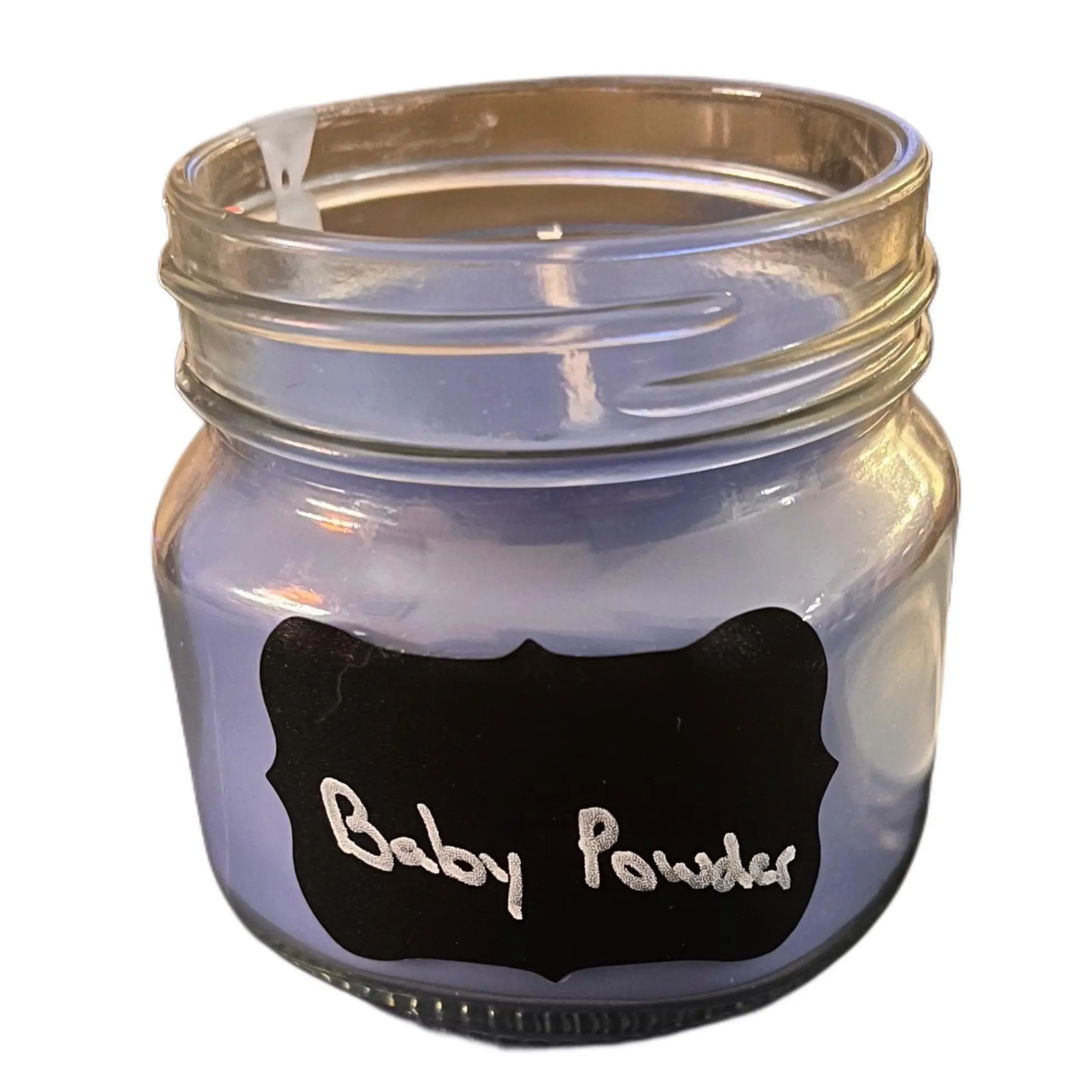 Baby Powder scented candle, soy wax candle, 8 oz candle Box Decor