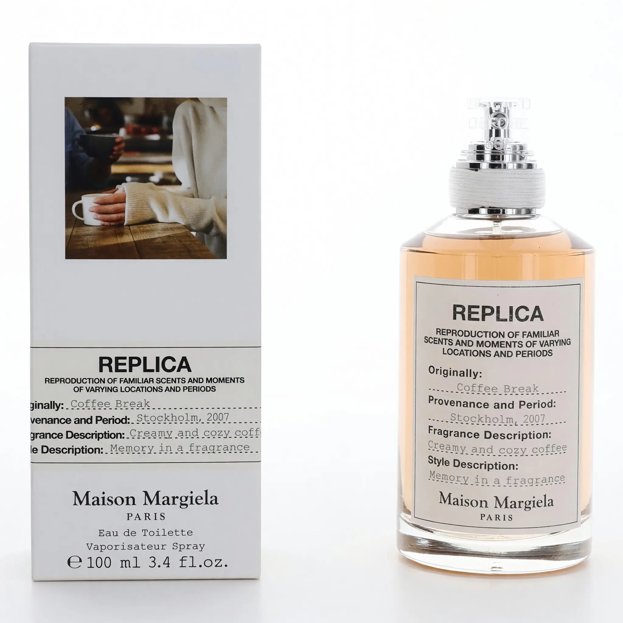 Unisex Coffee-Lavender Eau de Toilette Spray - 3.4 oz Fragrance with Comforting Vanilla and Cedar Notes, Lavender Unisex Fragrance