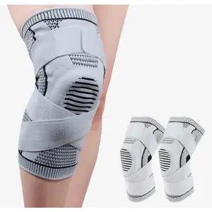 Knee Braces, 2-Pack, Knee Support Compression Sleeves, Fitness Sports Knee Braces, Women's & Men's Compression Suitable for Running, Fitness, Basketball