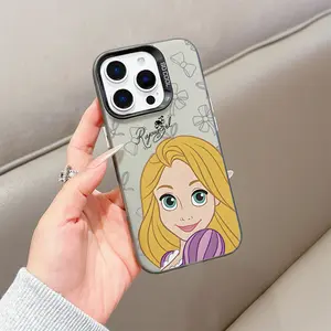 Cute Cartoon R-Rapunzel Phone Case Suitable for iPhone 17 16e 16 15 14 13 12 11 Mini Pro Max Air X XR XSMAX 8 7 Plus Anti Fall Matte Back Cover
