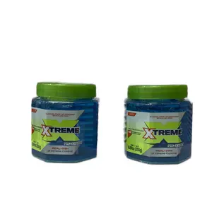 Xtreme Pro Blue Styling Hair Gel - Strong Hold Gel, Extreme Control, Natural Look, Moisture Care, 8.81 oz Jar Form, Pack of 2 Beauty & Personal Care Haircare Product