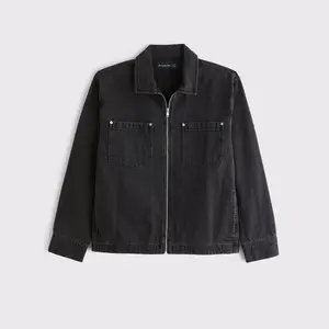 Abercrombie & Fitch Zip Shirt Jacket