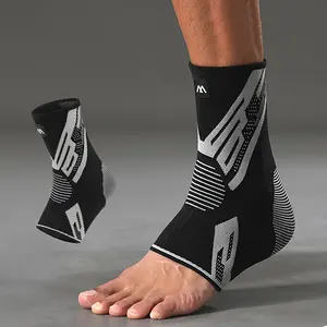 A computer ankle support compression sleeve suitable for both men and women, designed to stabilize the ankle joint during fitness and sports activities
