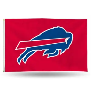 Bills Flag - Great Gift for Diehard Buffalo Football Fans Weather Resistant Outdoor & Indoor