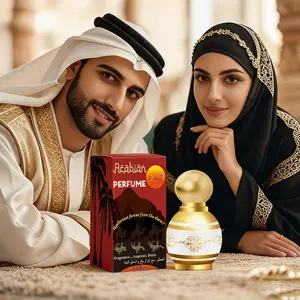 Premium Crown Arabian - Perfume for men and women, with a long-lasting, rich fragrance featuring notes of sandalwood, lily, musk, and amber; an excellent gift for friends and family