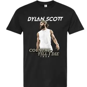 Dylan Scott Country Til I Die Tour Tee - Fashion For True Country Fans Tshirt