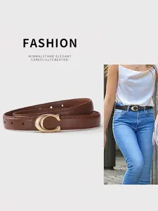 Women's Designer Waist Belt, Multiple Colors Available, Easy to Match Skirts and Pants, Casual Style, All Seasons