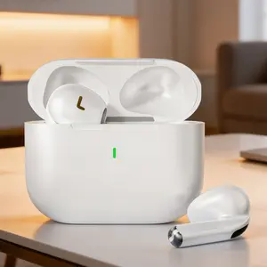 Wireless Bluetooth Earbuds, Wireless Earbuds Headset, Semi In-Ear Headphones with Mic,Smart Touch Control,Low Latency,Clear Calls,Noise Cancelling,Hi-Fi Sound,Lightweight Design,Comfort Fit,Long Battery Life,Compatible with Android iOS Devices