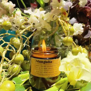 Magnolia Massage Candle, Floral Body Oil