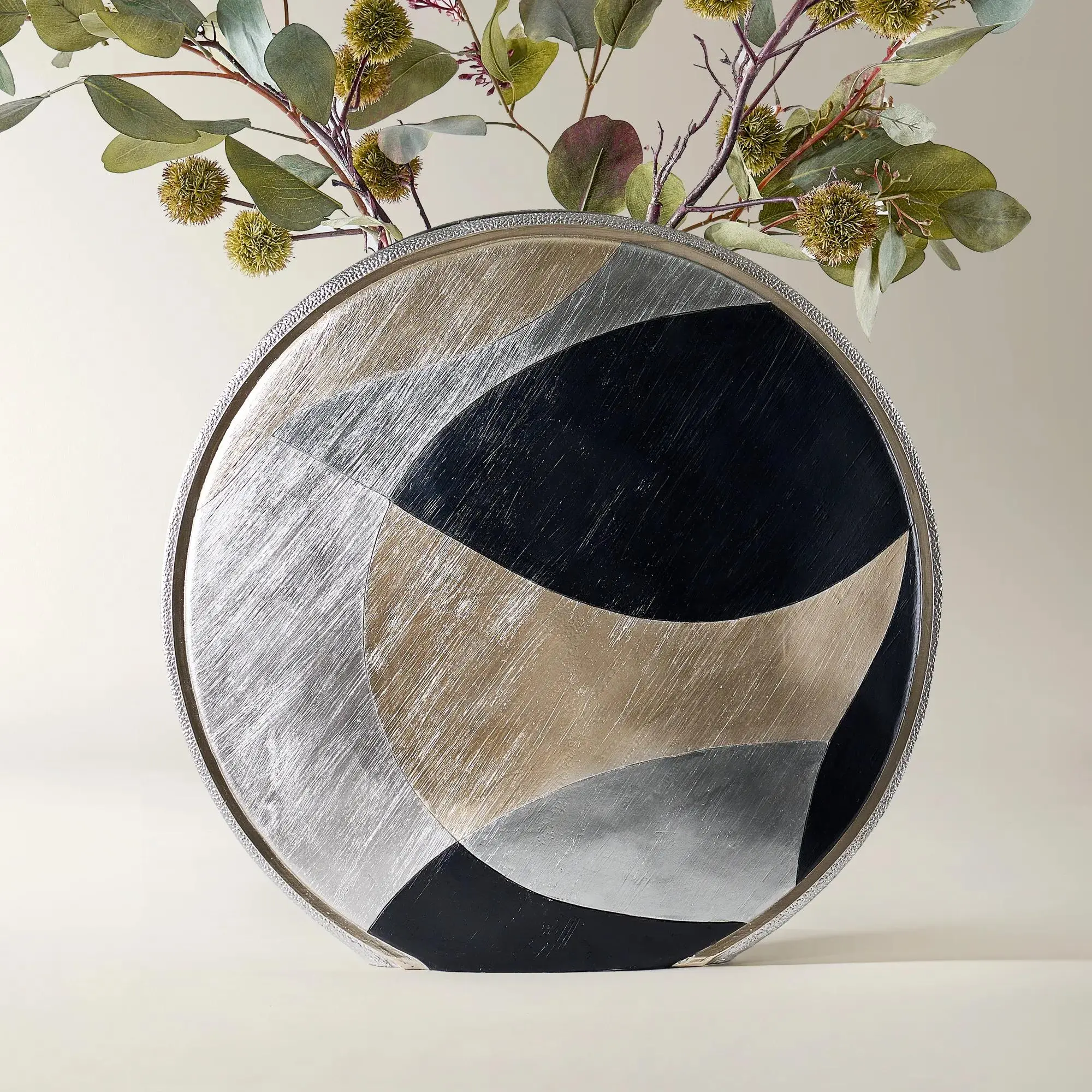 Z Gallerie Daria Vase Decorative Vase Round Centerpiece Vase Minimalist Vase Z Gallerie Daria Vase Decorative Vase Round Centerpiece Vase Minimalist Vase
