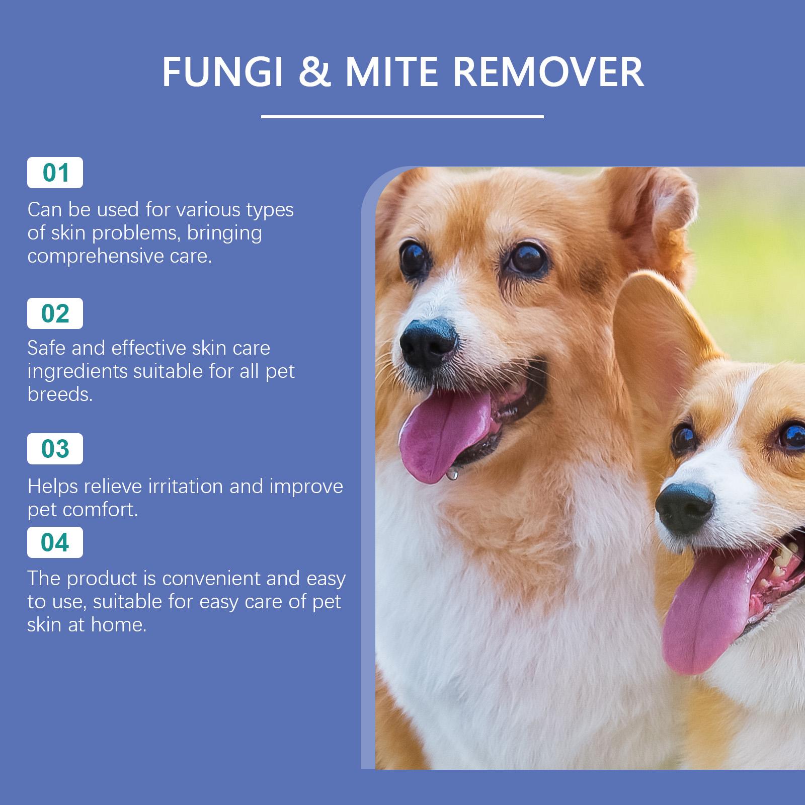 Pet Dust Removal Lotion - A topical treatment for relieving itching in dogs and cats