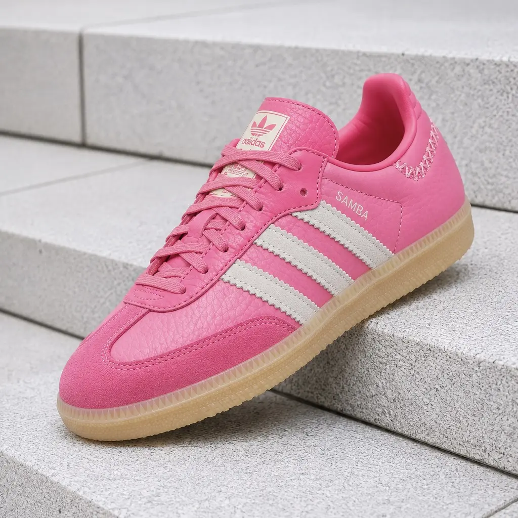 Adidas Samba Bliss Pink JQ4488 GS & Women's Fashion Sneaker New Adidas Samba Bliss Pink JQ4488 GS & Women's Fashion Sneaker New