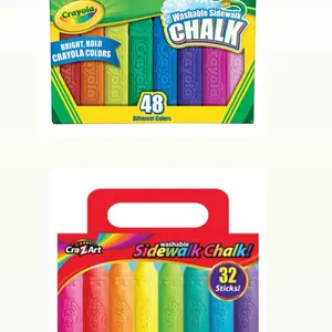 48ct Crayola Chalk & 32ct Cra-Z-Art Chalk Bundle