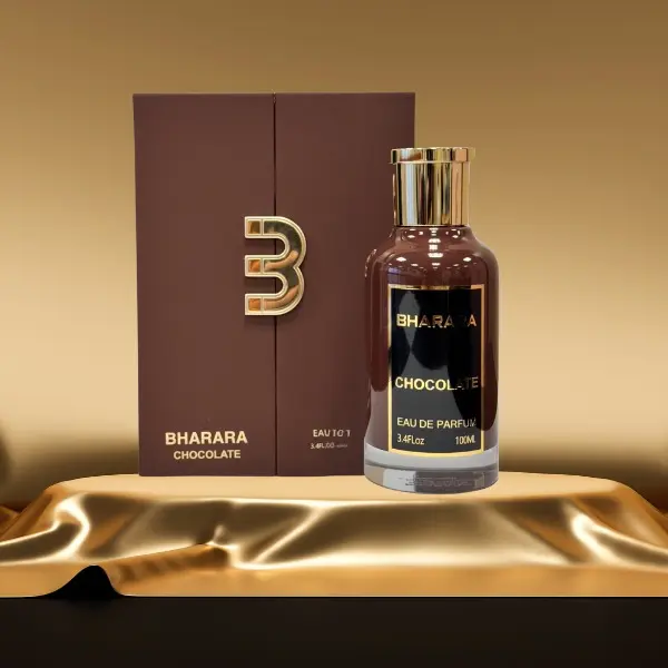 Bharara Chocolate 3.4 Fl Oz / 100 Ml EDP SP Unisex - Vanilla, Bergamot, and Date Fragrance