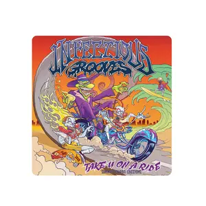 IGR Infectious Grooves Take You On A Ride Sticker