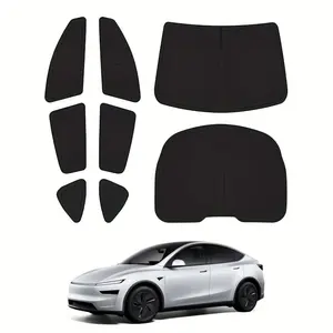 Tesla Model Y 2019-2026 Juniper/Standard Car Window Sunshade Cover Set, Car Window Shades, Privacy Protection, 100% UV Blockage, Ideal for Camping, Napping, Changing Clothes