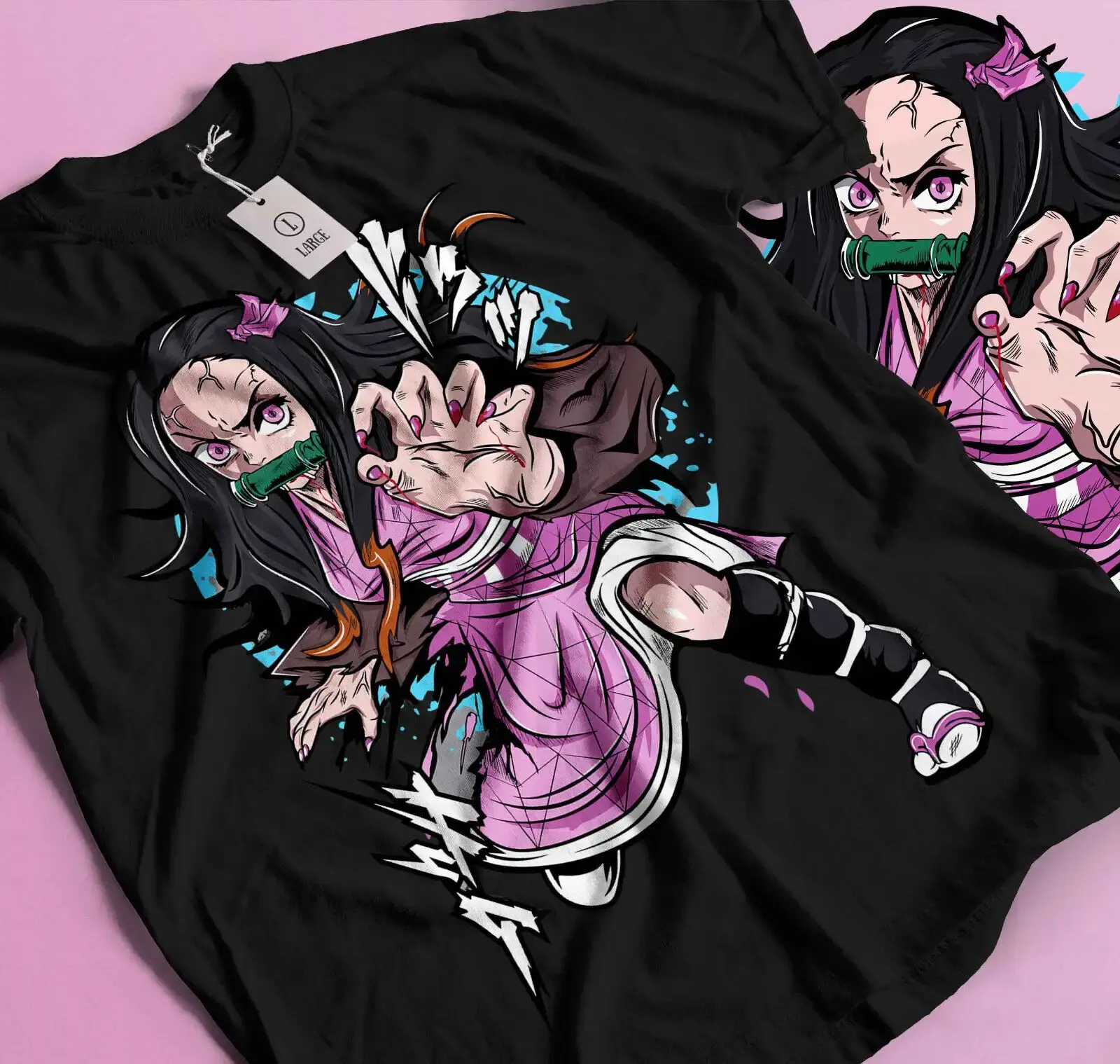 is nezuko half demon - TikTok Shop