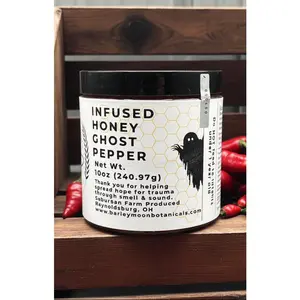 Ghost Pepper Infused Honey - Barley Moon Botanicals - Pure Honey, Natural Ingredients