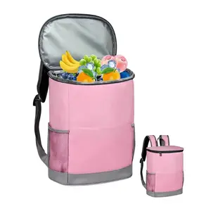 Cooler Backpack 20 Cans, Portable Insulated Leak-Proof Waterproof Soft-Sided Cooler Bag, Leakproof Cooler Bag, Ideal for Travel Essentials Beach Camping Picnic Lunch, Insulated Lunchbox Cooler Thermal Bag