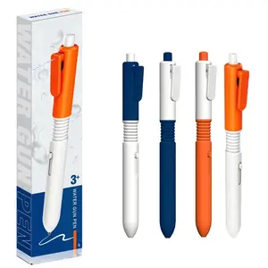 1pc Writable Pen Water Spray Pen Signature Pen Press to Spray Pranks Water Spray Pen Student Gift Funny Spoof Trick Toy Funny Teacher Pens