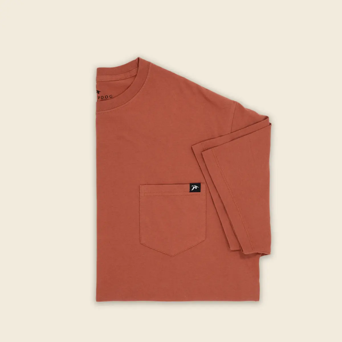 Rust Pocket Tee