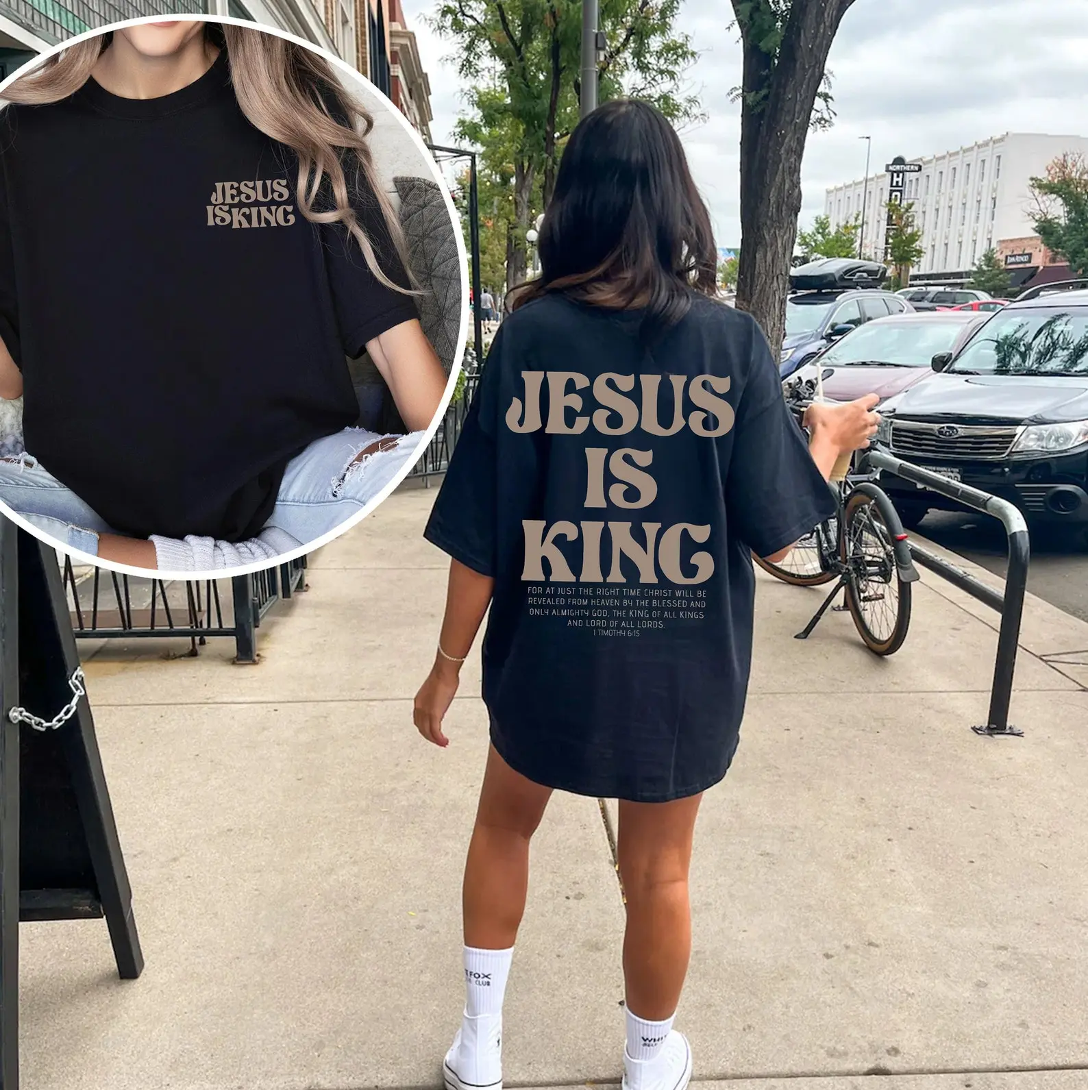 Jesus Is King T-Shirt 2025, Jesus Lover Shirt, Unisex Shirt, Religious Holiday, Resurrection Sunday Shirt, Full Size, Full Color Comfort Cotton