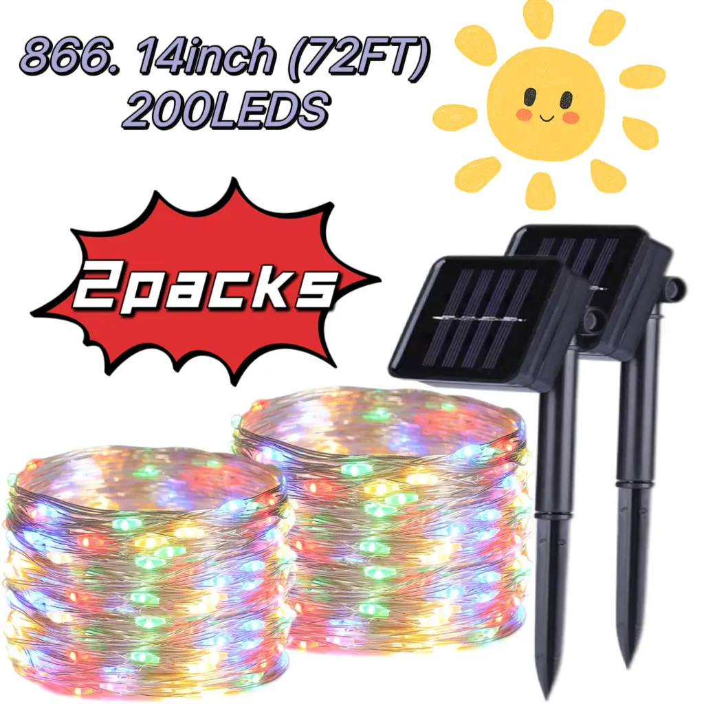 2Pack(200LED,72FT)