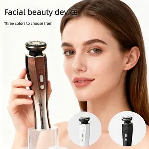 3-in-1 Red Light Therapy for Face and Neck, Skin Tightening Device True Beauty Glow Facial Beauty Massagers for Skin Care, Effective Wrinkle Reduction Anti-Aging with Lifting, Tightening, Infusing