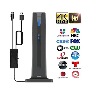 HWU 2026 Tv Antenna For Smart Tv Indoor For Local Channels, Long Range Reception, Easy Setup HD Digital Antenna  Without Cable, Ideal for Cord Cutters Hd Visuals  mothersdaygift