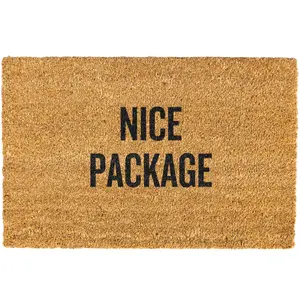 Nice Package doormat, Door mat, Welcome Mat, Funny Door mat