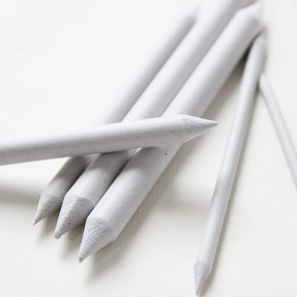 12/24Pcs Paper Art Blending Stumps for Drawing Shading, Drawing Supplies Art Materials Art Supply Pencil Sketch Paint Tools, for Student Artist Markers