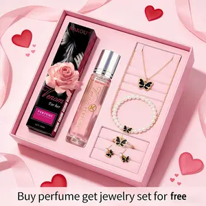 [Free Gift] Women's Perfume: Attract the opposite sex with a fresh, long-lasting scent that lasts 6–8 hours. This pheromone perfume is perfect for dates and parties—the ideal Valentine's Day gift for her.