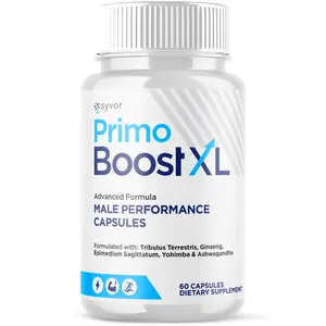 (1 Pack) Primo Boost XL Advanced PrimoBoost XL Wellness Supplement 60 Capsules Energy and Active Lifestyle Support