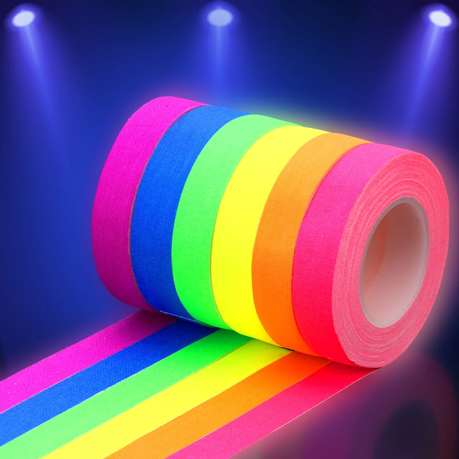 Glow in the Dark Tape – No Residue, Perfect for Stairs & Night Safety