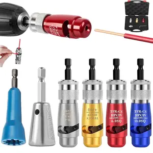 Wire Stripper for Drill, Wire Stripping and Twisting Tool, Upgrade Electric Wire Stripper Tool 4 In 1 Drill Wire Stripper Portable Wire Nut Twister Cable Quick Wire Stripping Electric Tool Set