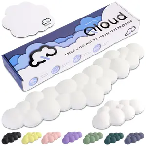 Cloud Palm Rest Keyboard Rest – Desk Cloud Wrist Pad – Keyboard Wrist Rest for Computer Keyboard Gaming Wrist Rest - Cloud Arm Rest Keyboard Wrist Pad