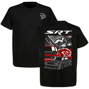Challenger SRT Hellcat Shirt, Muscle Car Graphic Tee, Modern Mopar Fan Apparel, Gift for Hellcat Lovers, Gearheads, Dad, Husband