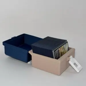 Small Fish Tackle Deck Box For Magic The Gathering MTG EDH Commander Custom Dan Dan Deck Box TCG Storage Fits 100 Double Sleeved Tcg Cards